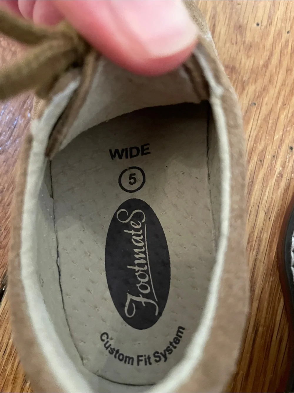 FootMates bucky size